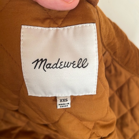 Madewell XXS Walton Shirt Jacket NWOT - Picture 5 of 5